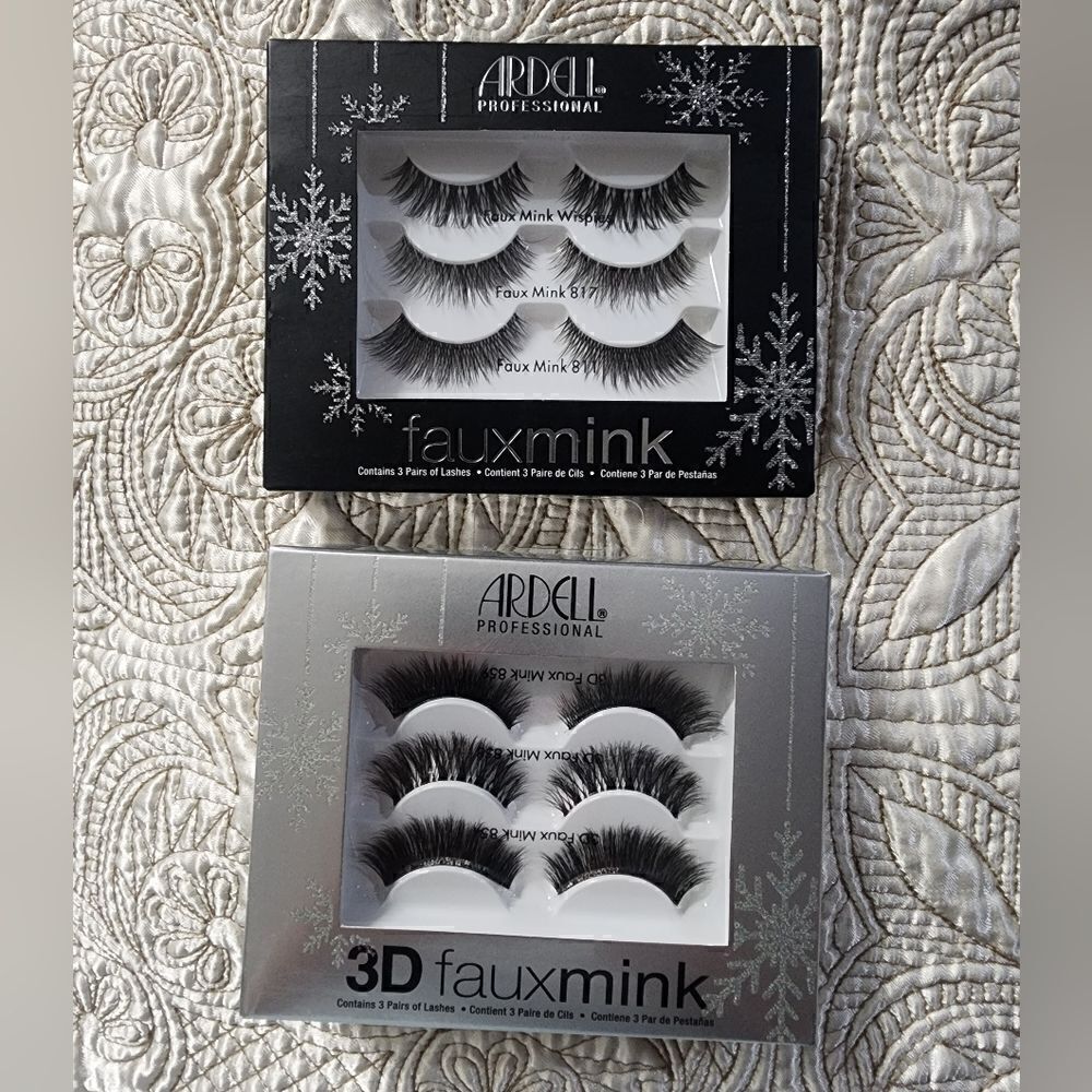 Lot of two Ardell Faux Mink Lashes, New